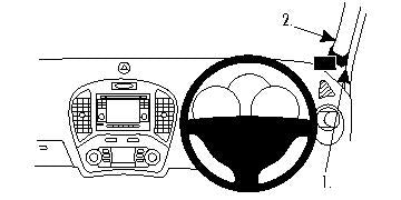 Brodit ProClip 604574 - Nissan Juke 2011-2019