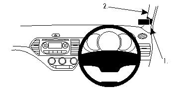 Brodit ProClip 604692 - Kia Picanto