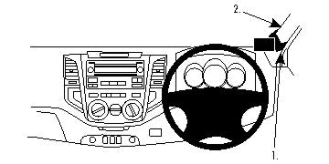 Brodit ProClip 604811 - Toyota HiLux 2012-2016