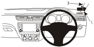 Brodit ProClip 604887 - Skoda Octavia III 2013-2021