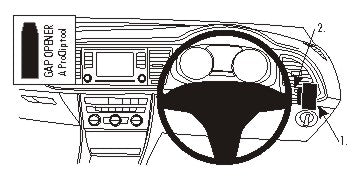 Brodit ProClip 604891 - Seat Leon 2013-2020
