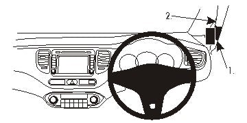 Brodit ProClip 604949 - Kia Carens IV 2014-2020