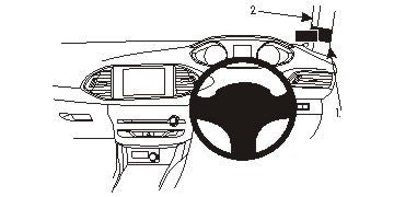 Brodit ProClip 604953 - Peugeot 308 2014-2021
