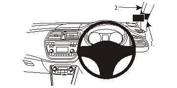 Brodit ProClip 604983 - Suzuki SX4 S-Cross 2014-2021