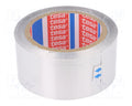 TESABAND 60630 L.50mtr x B.50mm Aluminium (Per Stuk)