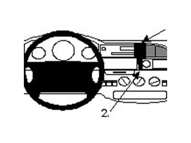ProClip - Ford Transit 1995-1999 Center mount. LET OP: UITLOPEND ARTIKEL. KAN NIET RETOUR! afbeelding 3