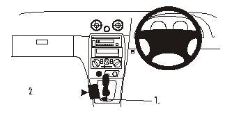 Brodit ProClip 632611 - Mazda MX-5 1998-2005