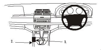 Brodit ProClip 632843 - BMW X5 2000-2006