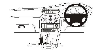 Brodit ProClip 632933 - Jaguar X-Type 2001-2010