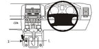 Brodit ProClip 633297 - Volkswagen Touareg 2003-2009