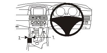 Brodit ProClip 633379 - BMW 5-Serie M5 E60, E61 2004-2010