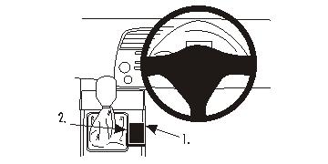 Brodit ProClip 633470 - Honda S2000 2004-2009