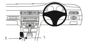 Brodit ProClip 633597 - BMW 3-Serie E90, E91, E92, E93 2005-2012