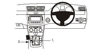 Brodit ProClip 633604 - Volkswagen Passat 2009-2017