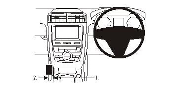 Brodit ProClip 633912 - Jaguar XK-Series 2007-2015