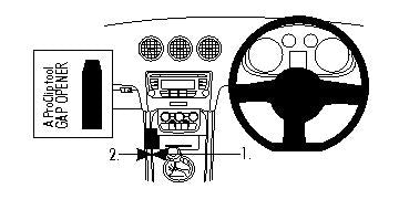 Brodit ProClip 633975 - Audi TT 2007-2014