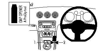 Brodit ProClip 633976 - Audi TT 2007-2014