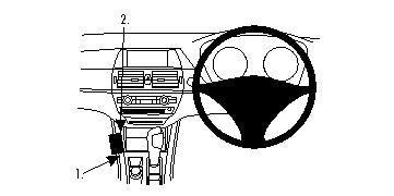Brodit ProClip 634009 - BMW X5 2007-2013