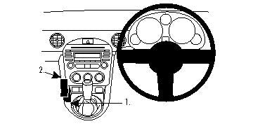 Brodit ProClip 634416 - Mazda MX-5 2009-2015