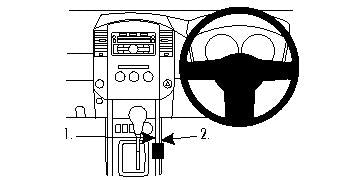 Brodit ProClip 634522 - Nissan King Cab 2011-2015