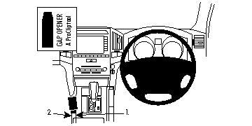 Brodit ProClip 634560 - Toyota LandCruiser 200 2008-2015