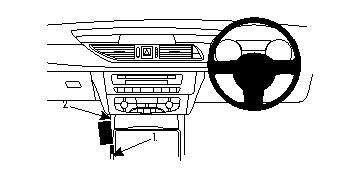 Brodit ProClip 634565 - Audi A6 2011-2018
