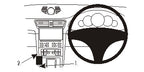 Brodit ProClip 634878 - Porsche 911 (Type 991) 2012-2021