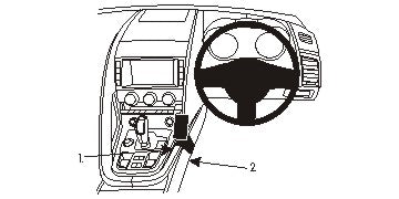 Brodit ProClip 634912 - Jaguar F-Type 2013-2022