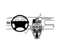 ProClip - MG TF/ ZR - Rover 200/ 25 Center mount. LET OP: UITLOPEND ARTIKEL, KAN NIET RETOUR! afbeelding 2