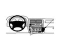ProClip - Toyota LandCruiser 90 1997-2002 Angled mount. LET OP: UITLOPEND ARTIKEL, KAN NIET RETOUR! afbeelding 2