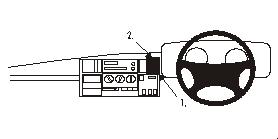 Brodit ProClip 652096 - Land Rover Discovery 1+2 1994-2004