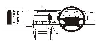 Brodit ProClip 652105 - Land Rover Range Rover 1995-2001