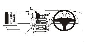 Brodit ProClip 652399 - Toyota 4Runner 1996-1999