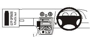 Brodit ProClip 652610 - Mazda MX-5 1998-2005