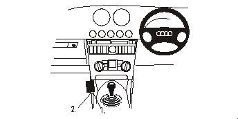 Brodit ProClip 652676 - Audi TT 1999-2006