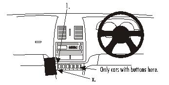 Brodit ProClip 652689 - Volkswagen Lupo 1999-2005