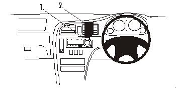 Brodit ProClip 652691 - Subaru Legacy 1999-2003