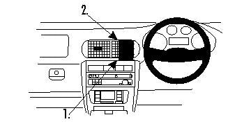 Brodit ProClip 652717 - Seat Leon 2000-2005