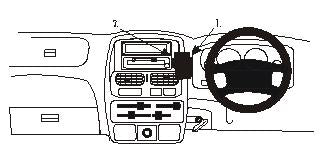 Brodit ProClip 652751 - Nissan King Cab 1999-2006