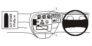 Brodit ProClip 652764 - Iveco Daily 2000-2005