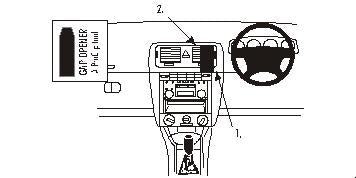 Brodit ProClip 652803 - Skoda Fabia 2000-2007