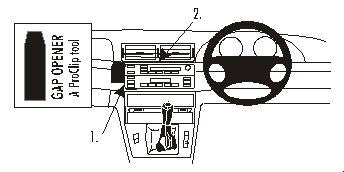 Brodit ProClip 652805 - BMW 3-Serie M3 E46 1998-2007