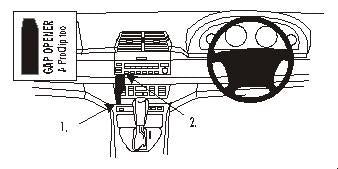 Brodit ProClip 652854 - BMW X5 2000-2006