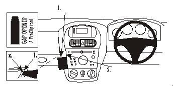 Brodit ProClip 652856 - Holden Barina 2001-2011