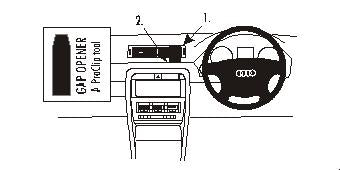Brodit ProClip 652870 - Audi A4 Avant 2001-2007