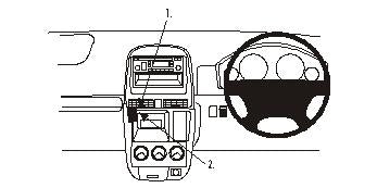 Brodit ProClip 653057 - Honda CR-V 2002-2006