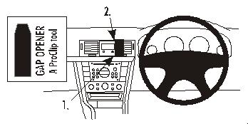 Brodit ProClip 653076 - Holden Signum 2002-2010