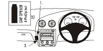 Brodit ProClip 653081 - Seat Cordoba 2002-2009