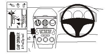 Brodit ProClip 653082 - Mazda 6 2002-2007