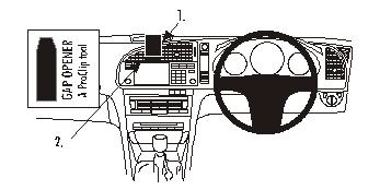 Brodit ProClip 653087 - Saab 9-3 2003-2006